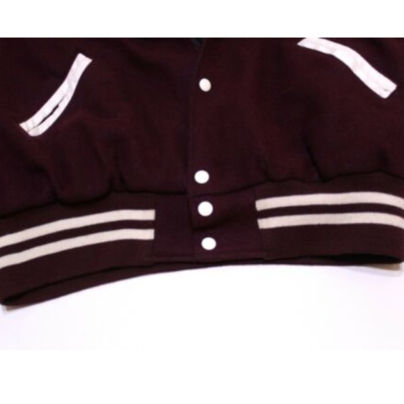 Haden's Vintage Wool Varsity Letterman Jacket - Picture 6 of 6